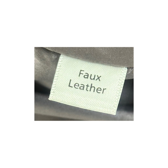 Philosophy Republic Clothing Jacket Moto Faux Suede Charcoal Grey Women’s Size L - Picture 6 of 7